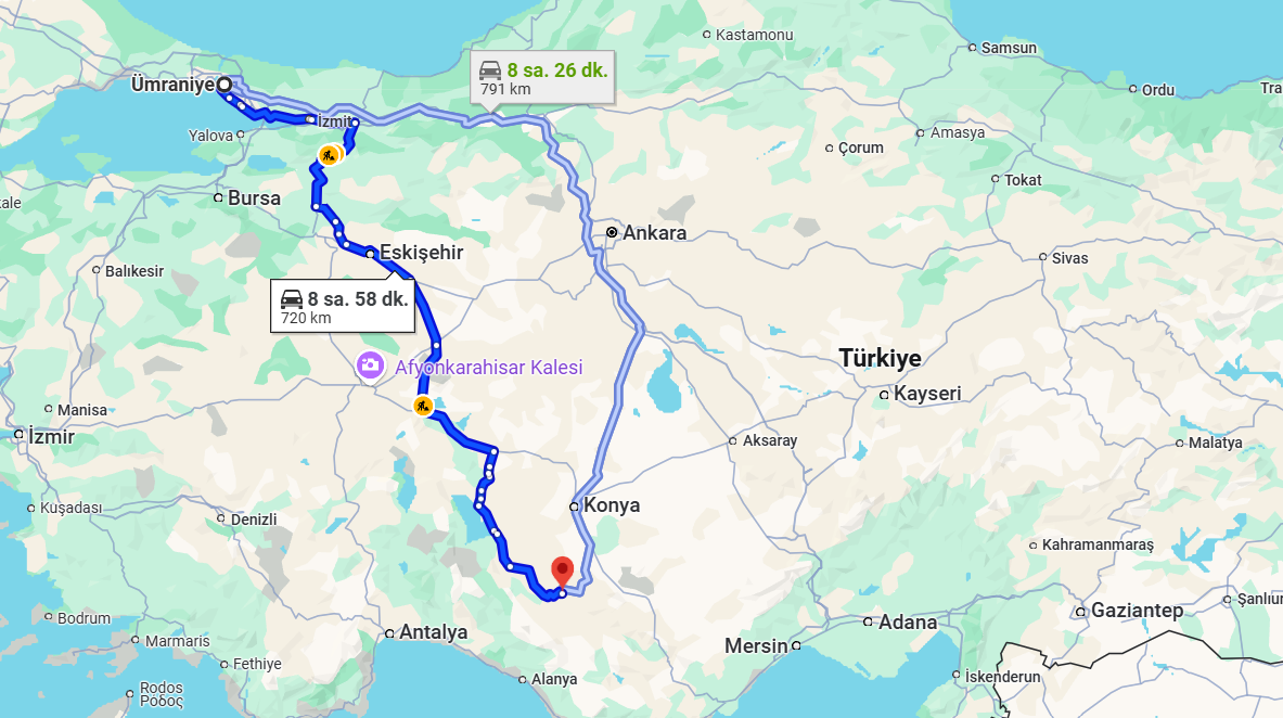 KONYA BOZKIR HACILAR KÖYÜNDE 497M² TARLAMIZ SATILIKTIR. - KONYA BOZKIR fotoğraf 8
